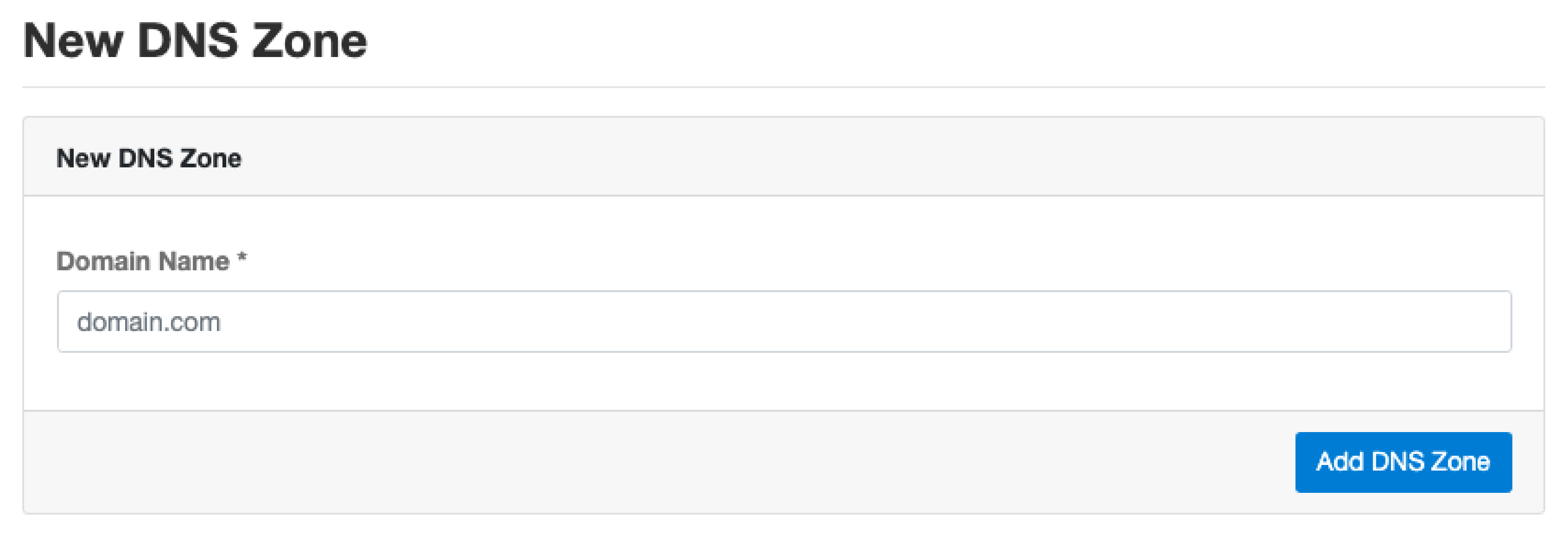 Google Cloud DNS Zone on CloudPanel