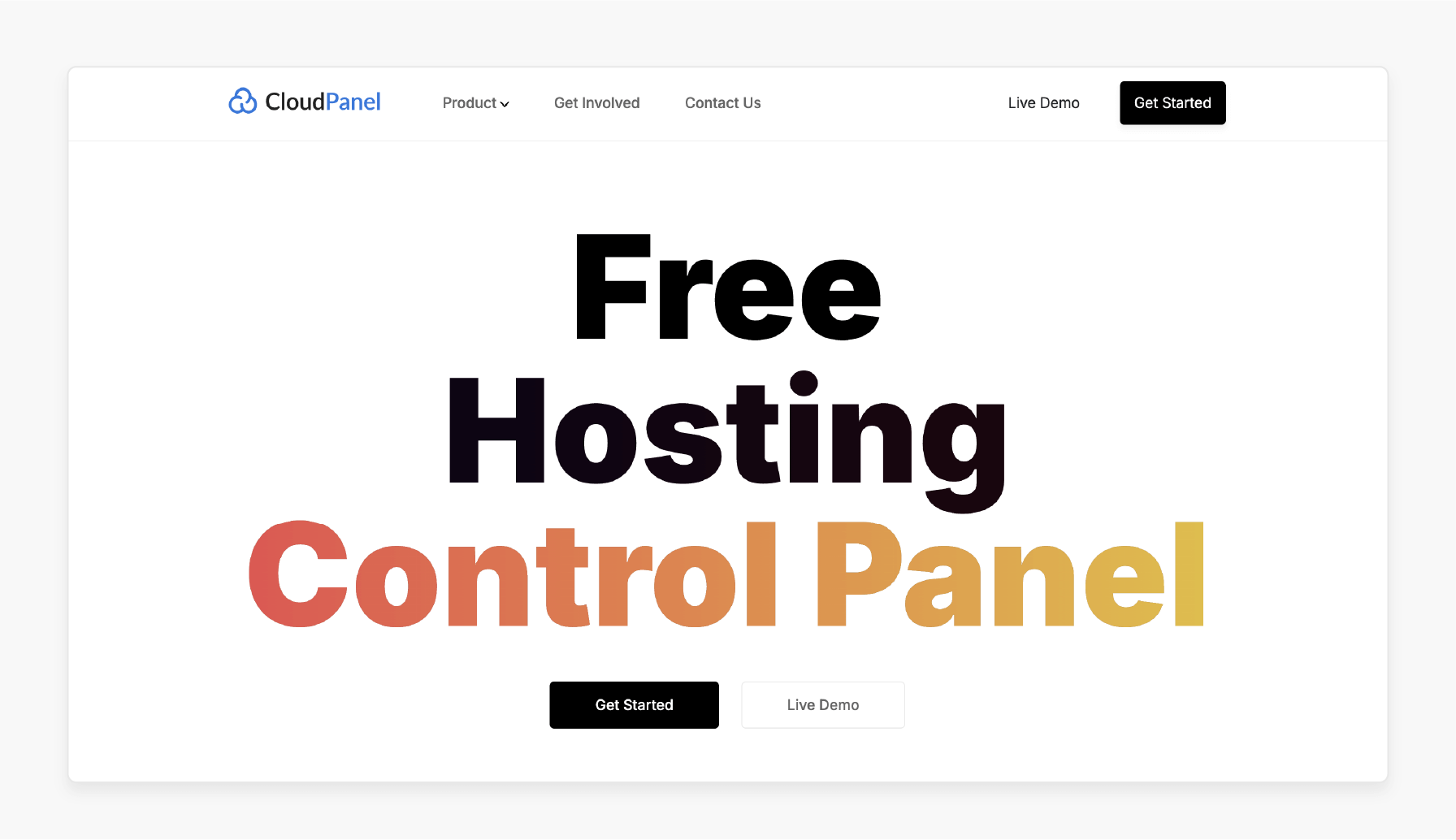 Factors to consider when choosing a control panel