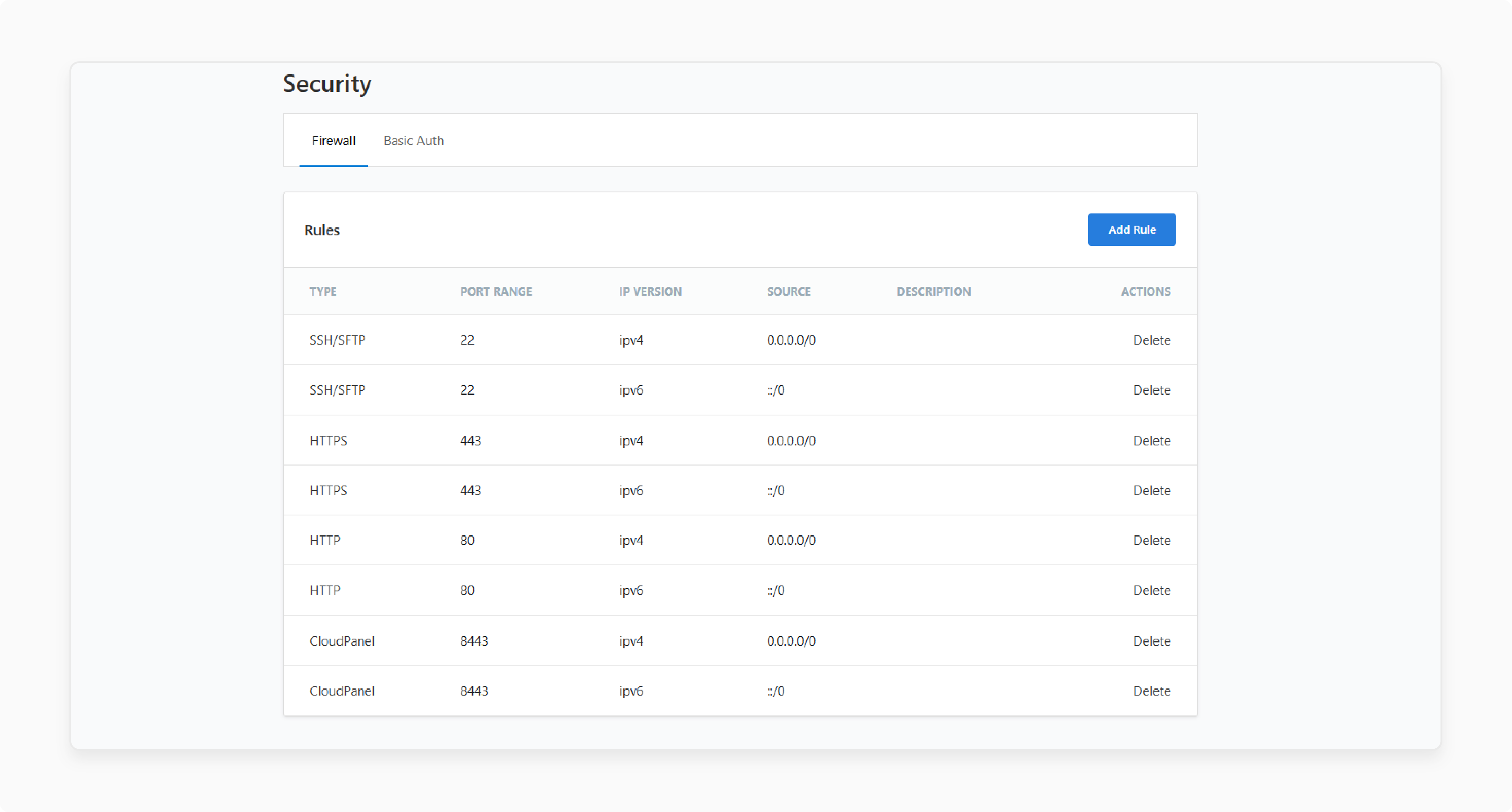 CloudPanel firewall script to whitelist Cloudflare IP ranges and fix Error 521
