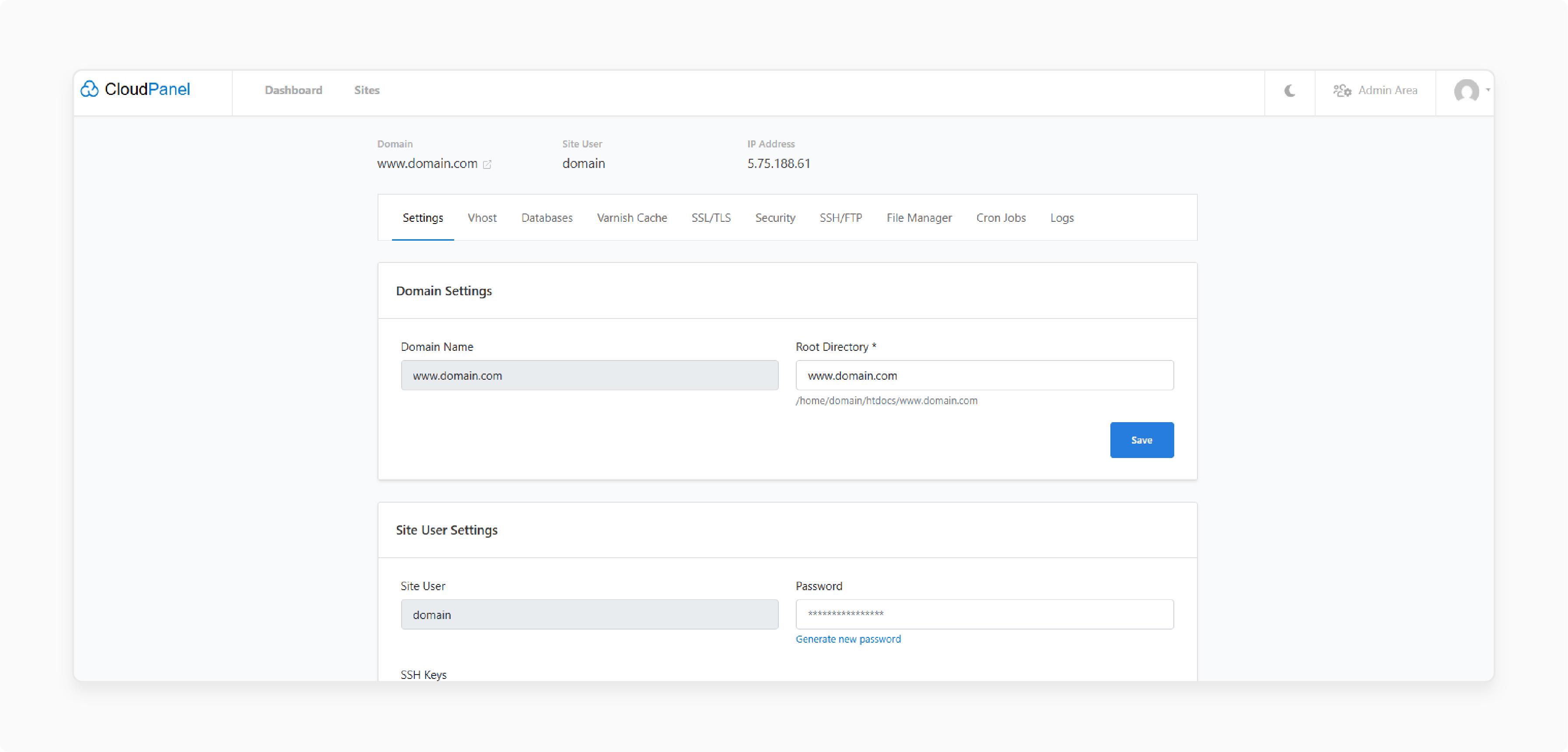 enabling redis pho module under site-specific php settings in cloudpanel