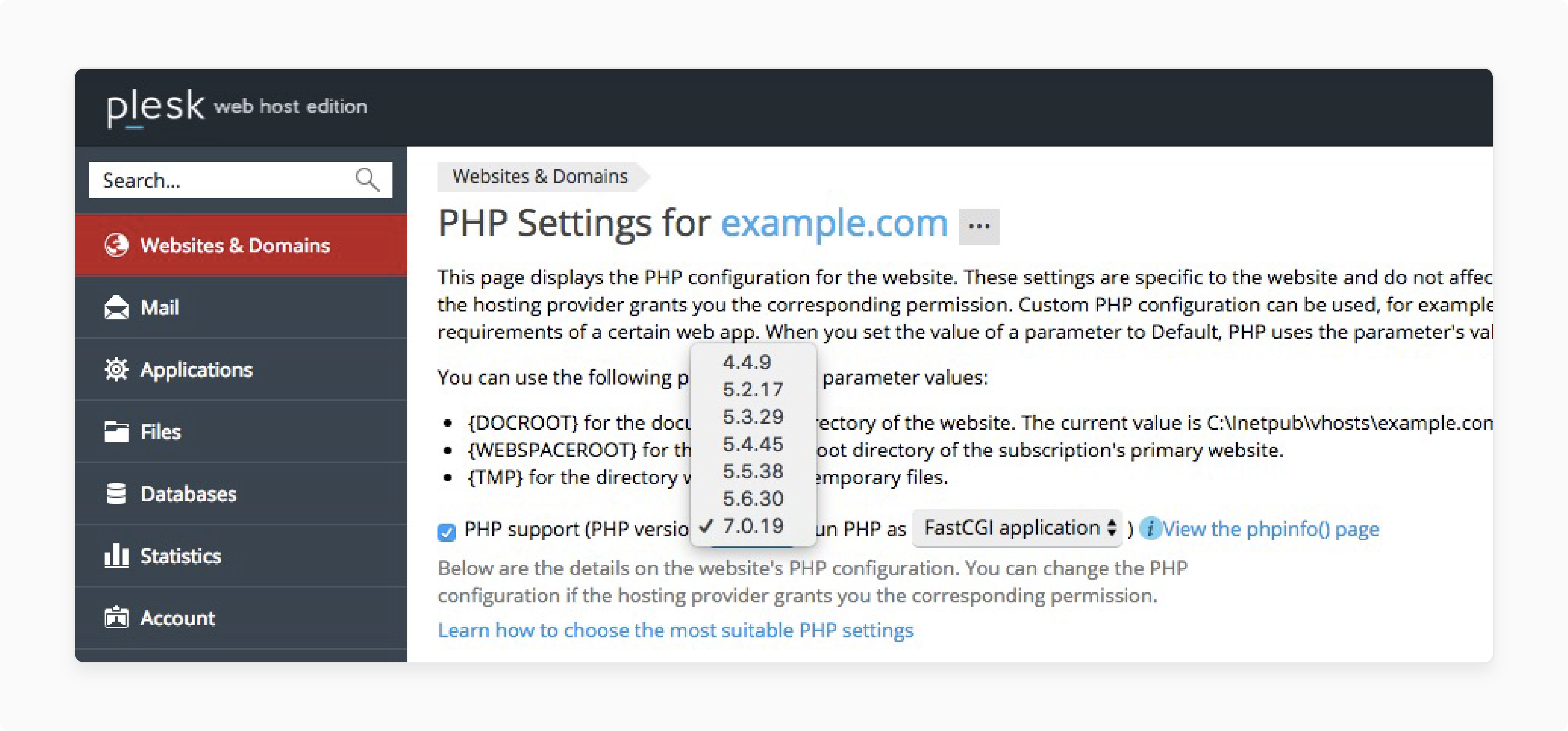 Server-Based Methods- Plesk