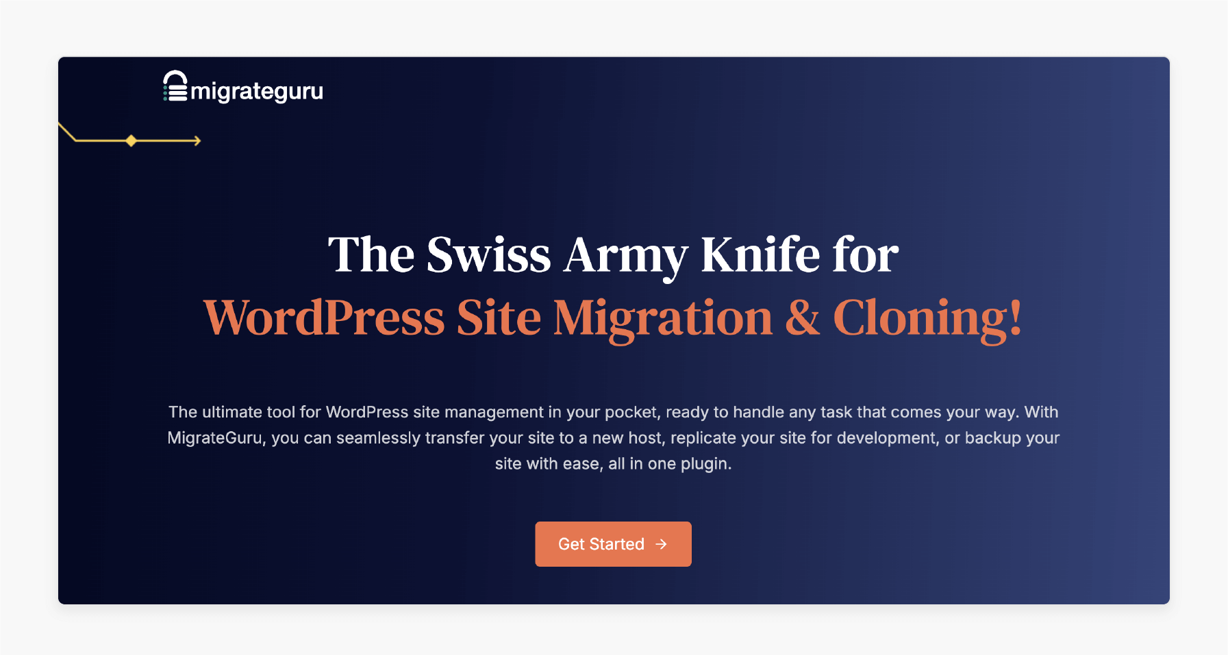Migrate Guru for large WordPress sites