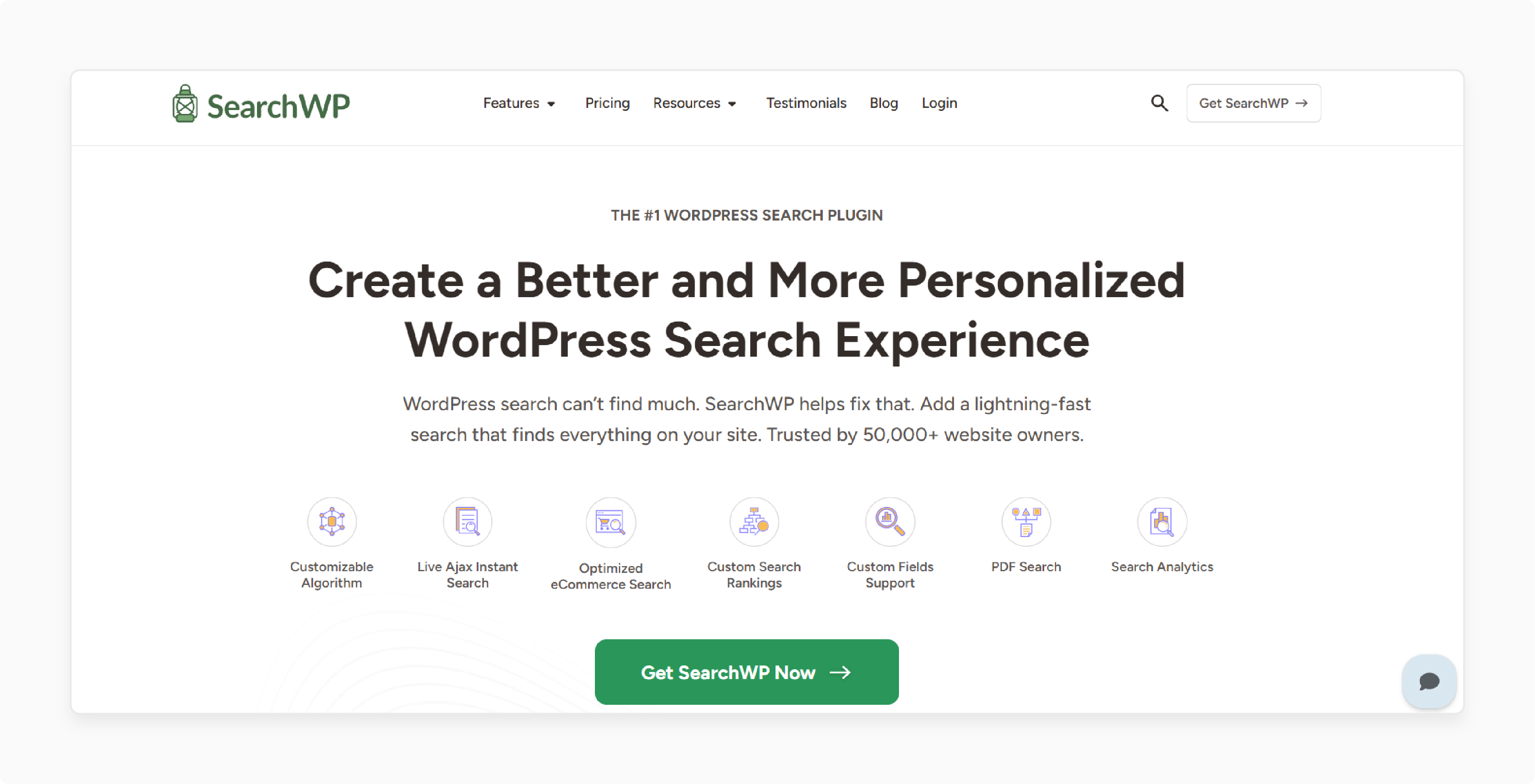 searchwp plugin configuration panel integrating search queries with wordpress database for better results