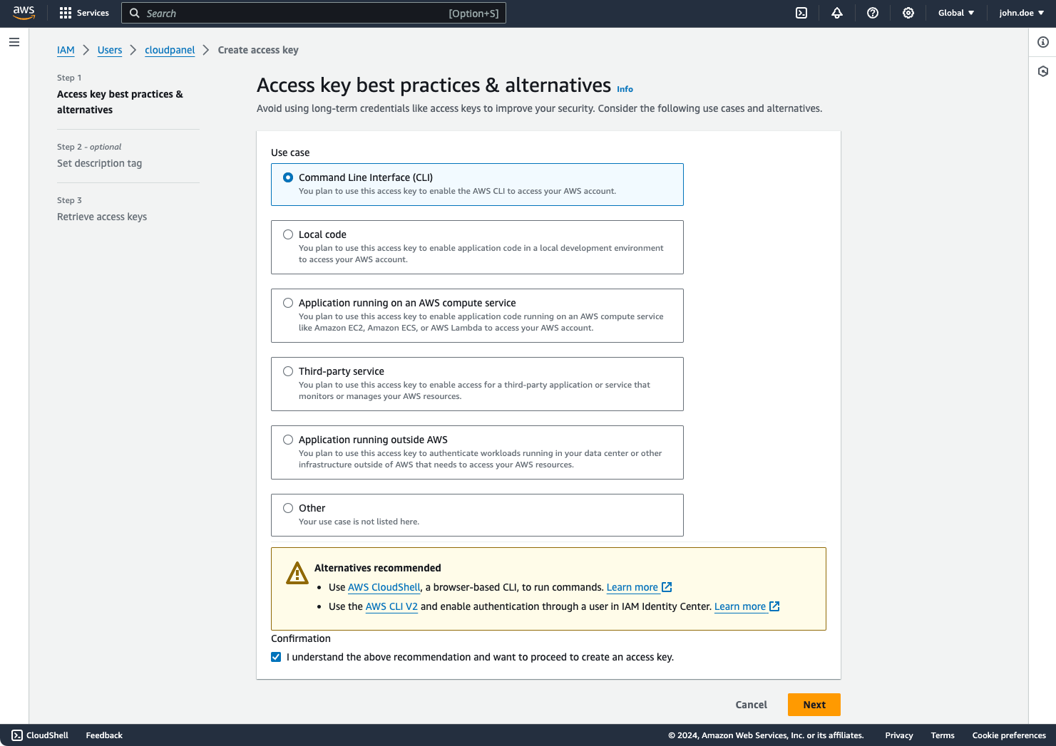 Command Line Interface (CLI)