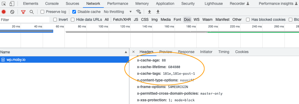 Varnish Cache Response Headers