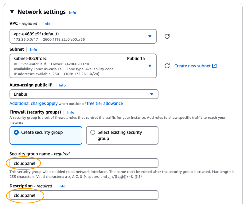 Edit Network Settings