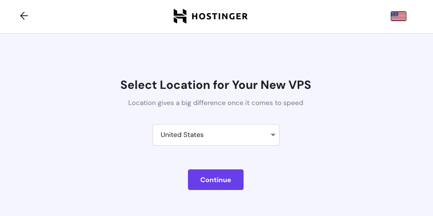 Select VPS Location