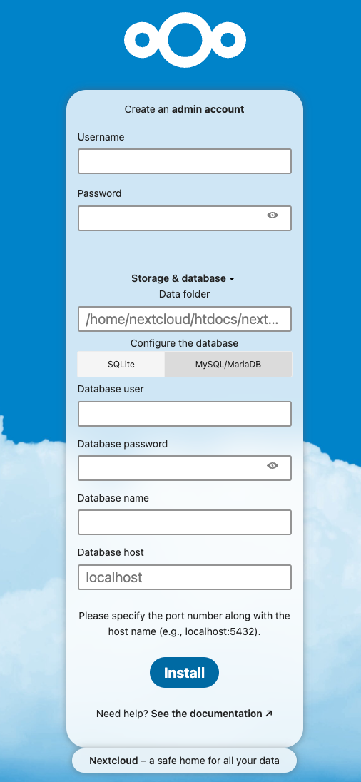 Nextcloud Installer
