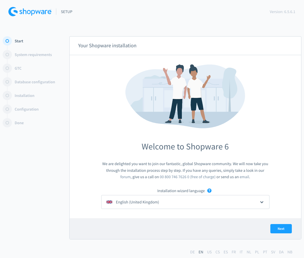 Shopware Installer