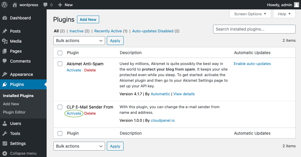 CLP E-Posta Gönderici Wordpress Eklentisinden CLP E-Posta Gönderici Wordpress Eklentisinden